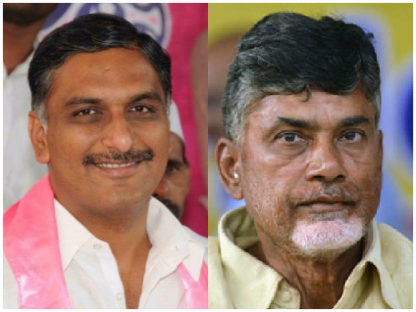 Harish Rao lashes out at Chandrababu in Apex Council Harish Rao lashes out at Chandrababu in Apex Council