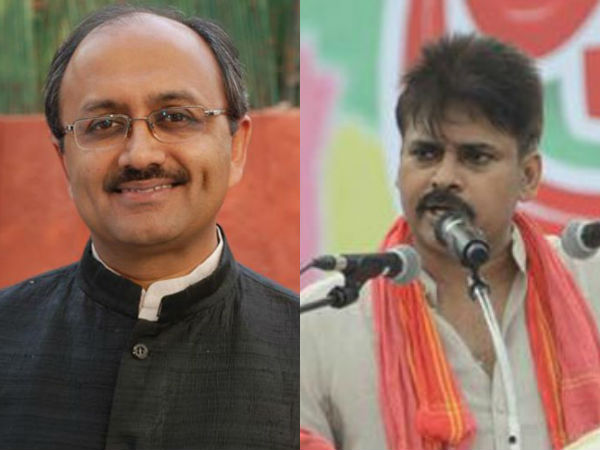 BJP leader counters Pawan Kalyan comments BJP leader counters Pawan Kalyan comments