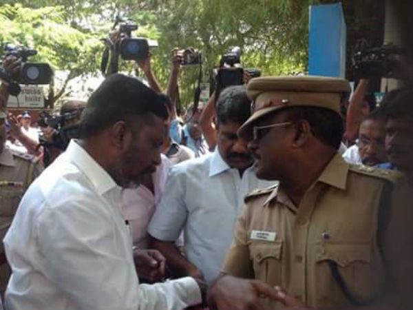 అపోలో వద్ద భారీ భద్రత