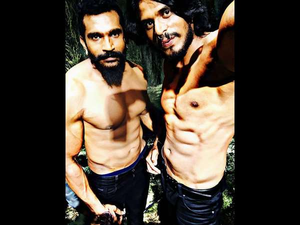 Crew of upcoming Kannada film Masti Gudi 