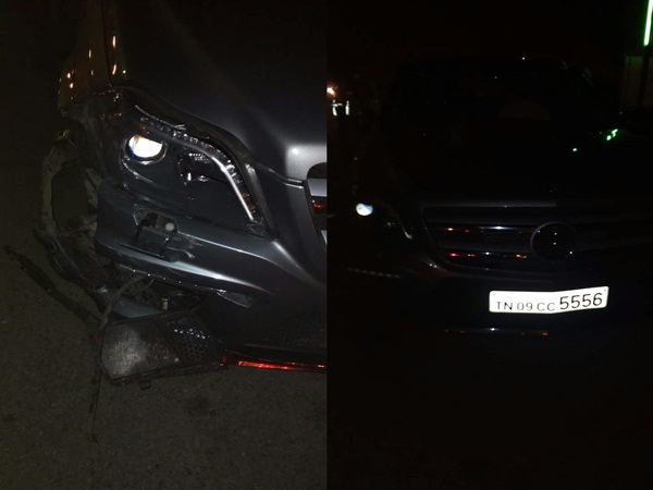 MK Stalin Escapes Unhurt In Car Mishap