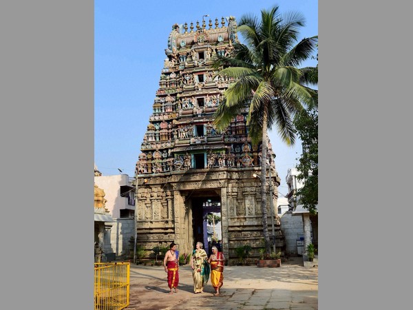 British Prime Minister Theresa May visited the Sri Someshwara Temple