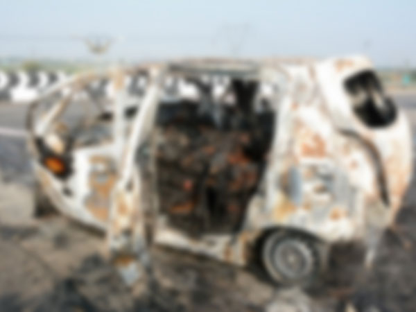 నలుగురు సజీవదహనం