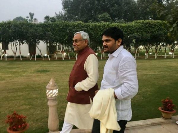 నితీష్ ,హార్థిక్ పటేల్ కలిశారు