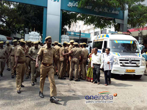 Chennai:Tamil Nadu CM suffered a cardiac arrest on Sunday evening