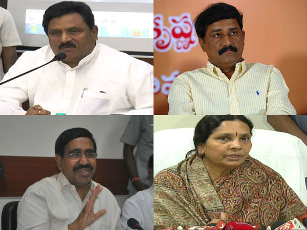 ఆ నలుగురు మంత్రులు...