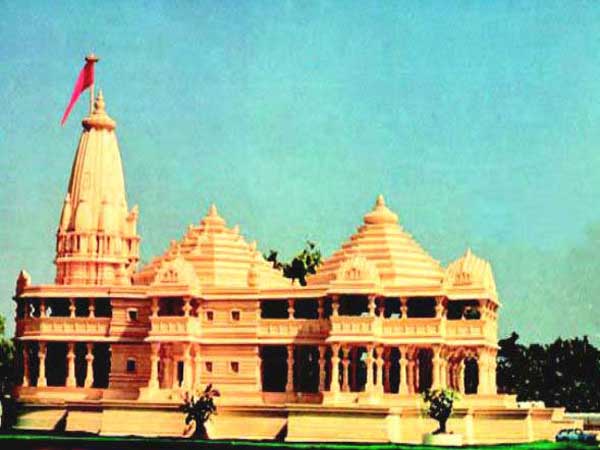 రామ మందిర నిర్మాణాన్ని తెరపైకి తెచ్చిన బిజెపి