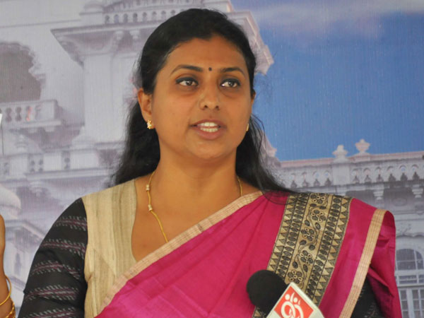 MLA Roja criticizes Chandrababu Naidu over AP budget