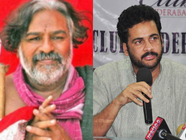 ఇటు హీరో శివాజీ అటు గద్దర్