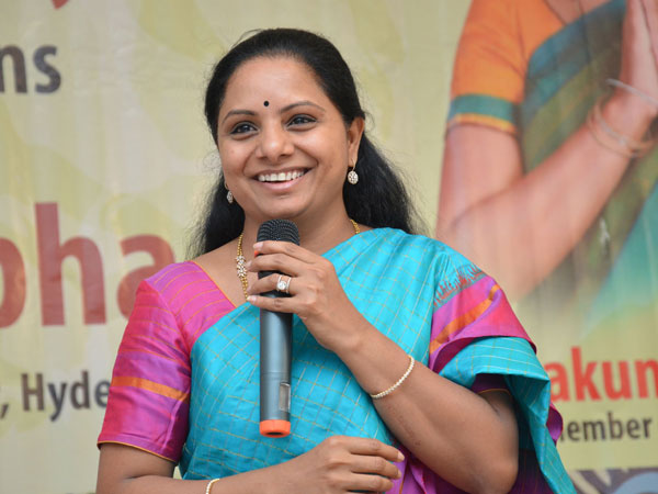 Trs nri cell met MP Kavita to discuss on scholarships Trs nri cell met MP Kavita to discuss on scholarships