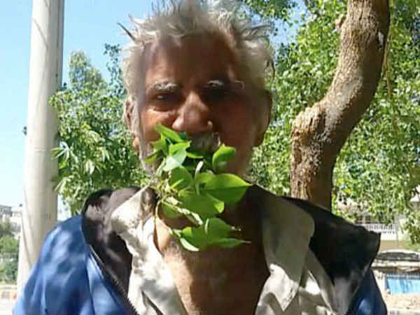 This Pakistani man has been eating leaves for 25 years and has never fallen ill