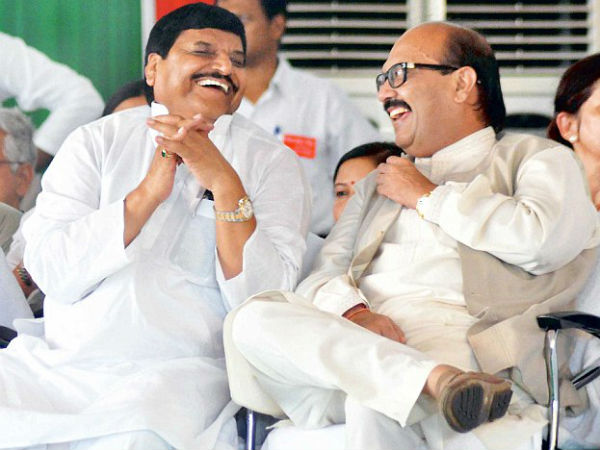 అమర్‌సింగ్ పునరాగమనంలోనూ శివ్‌పాల్ కీలకం