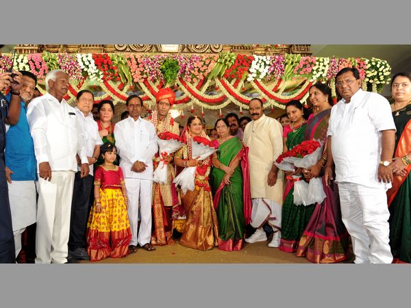 సత్యవతి రాథోడ్ కుమారుడి వివాహం: