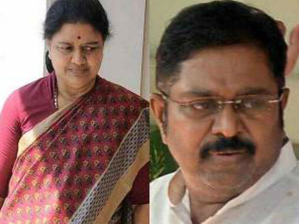 దినకరన్ గ్రూప్ ఎమ్మెల్యేలు వీరే