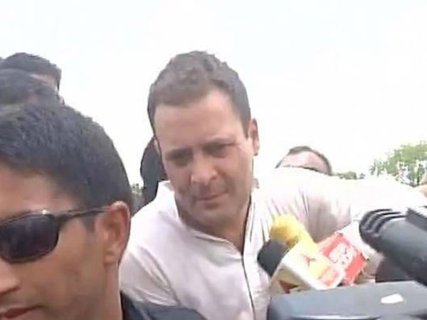 Rahul Gandhi allowed to meet kin of farmers killed by police at MP-Rajasthan border Rahul Gandhi allowed to meet kin of farmers killed by police at MP-Rajasthan border