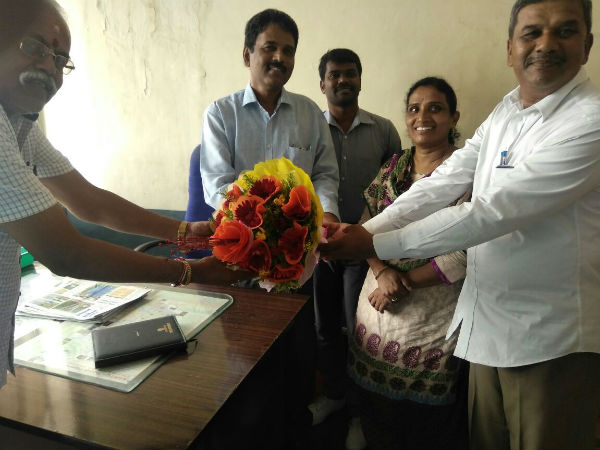 APSRTC Madanapalle 2 depo manager SV Prabhakar transfer to Bangalore. 