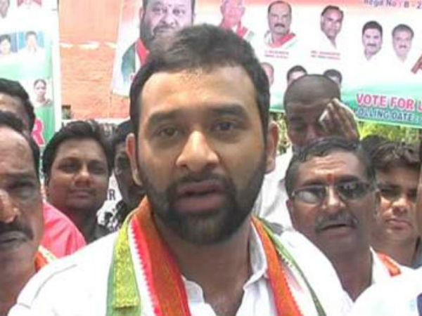 Ex-Minister Mukesh Goud’s son Vikram Goud injured in gun firing