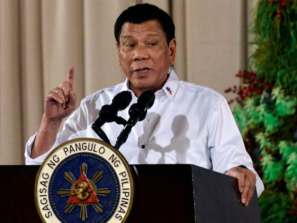 కిమ్‌కు రొడ్రిగో హెచ్చరిక: