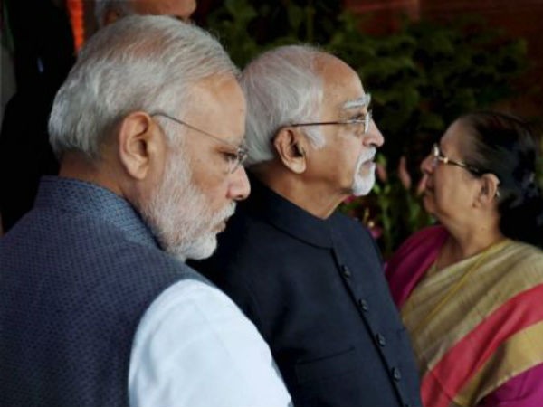  అన్సారీ నుంచి చాలా నేర్చుకున్నామన్న మోదీ