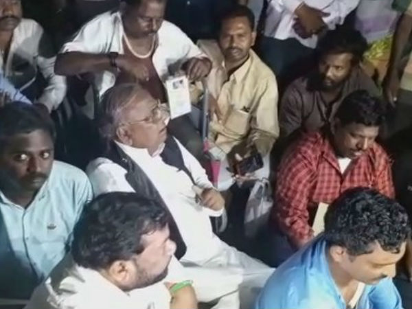 బాధితుల ఆందోళన: