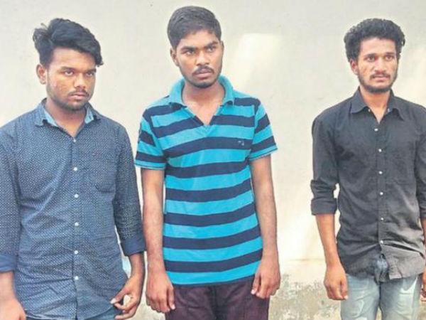 నిందితులపై పలు సెక్షన్ల కింద కేసులు నిందితులపై పలు సెక్షన్ల కింద కేసులు