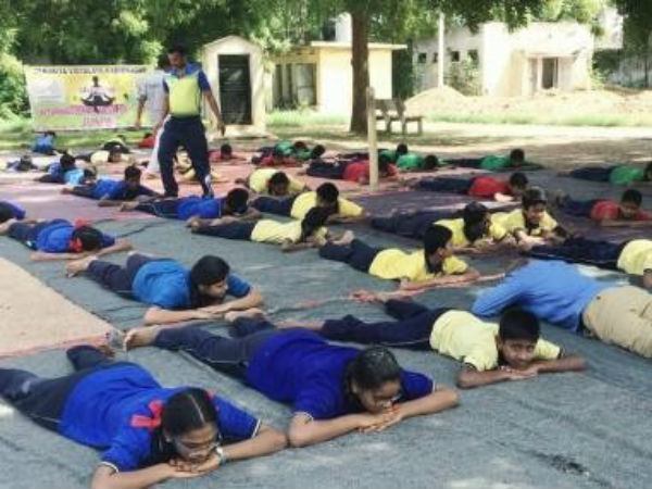 Yoga champion karimnagar: Tenth time 