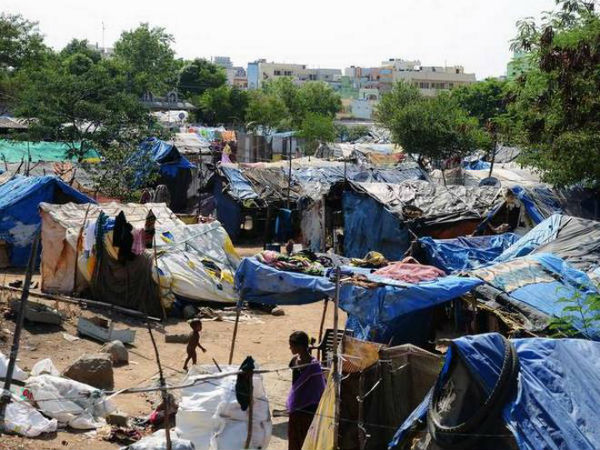 Realters trying to encroachment Quajakunta Land in Kukatpally