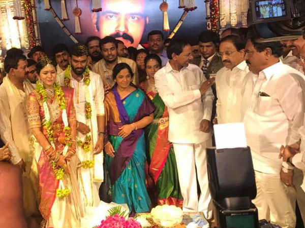 పరిటాల శ్రీరామ్ పెళ్లిలో ఆసక్తికర సన్నివేశం