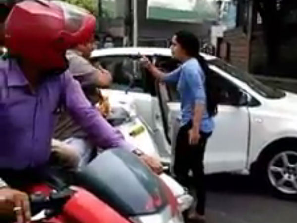 బైక్ను ఢీకొట్టడంతో బైక్ను ఢీకొట్టడంతో