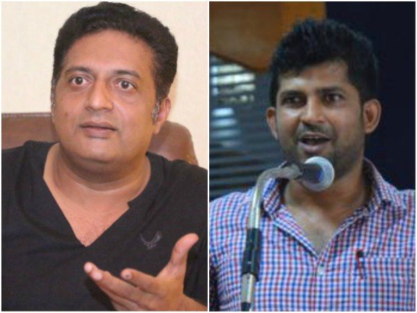 కర్ణాటక మంత్రితో ప్రకాష్ రాజ్