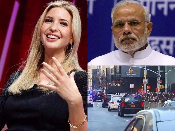 ఇవాంకా ట్రంప్ భద్రతా పర్యవేక్షణ కోసం ఉపగ్రహ నిఘా