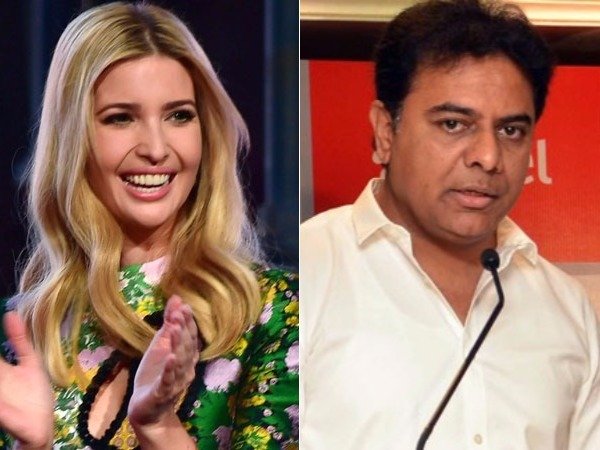 ఇవాంకతో పాటు కెటిఆర్