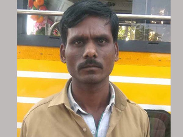 bus on edge of well...