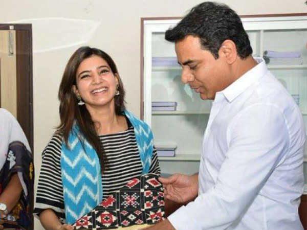  తెలంగాణకు సమంత