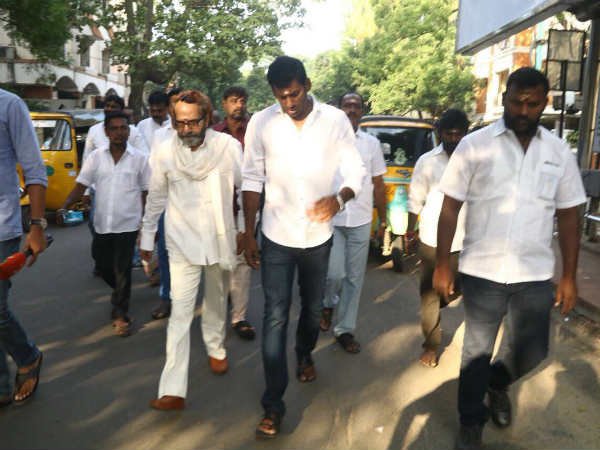 శరత్‌కుమార్‌ను ఓడించిన విశాల్ ప్యానెల్