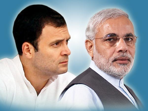 గుడిలో రాహుల్, మోడీ జిందాబాద్ !