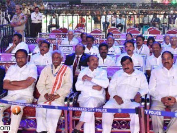 రాష్ట్రపతి రామ్‌నాథ్ కోవింద్‌తో ముగింపు