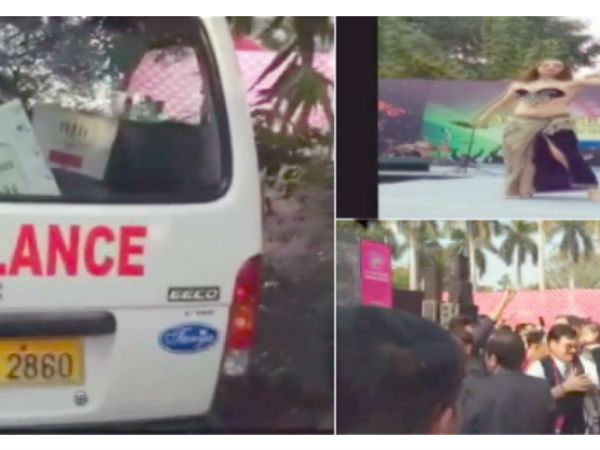 రష్యా నుంచి బెల్లీ డ్యాన్సర్లు