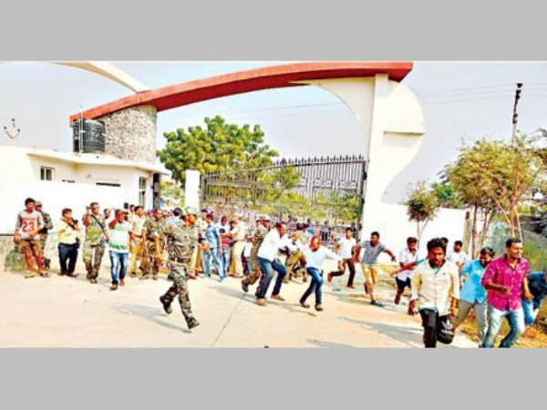  భారతమాత చిత్రం దహనం పేరిట బీజేపీ ఆరోపణ