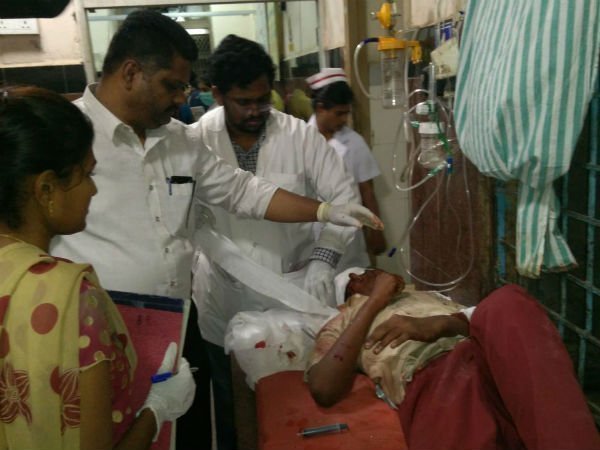  Yarada school bus accident: 40 students injured