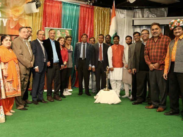 Gujarat assembly elctions: Vijay Diwas celebrated in USA Gujarat assembly elctions: Vijay Diwas celebrated in USA