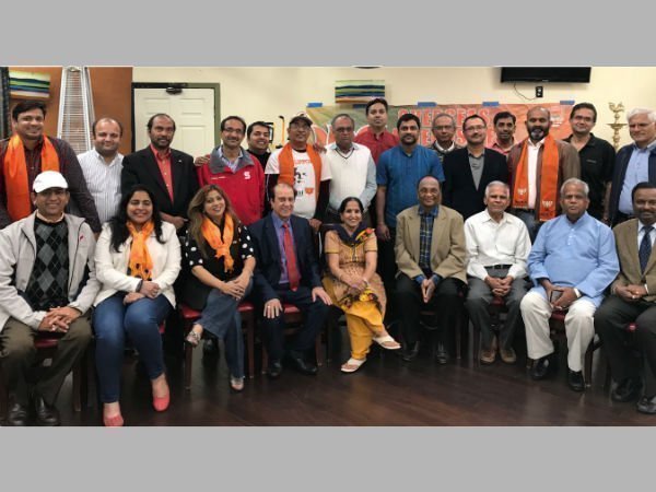 Gujarat assembly elctions: Vijay Diwas celebrated in USA Gujarat assembly elctions: Vijay Diwas celebrated in USA