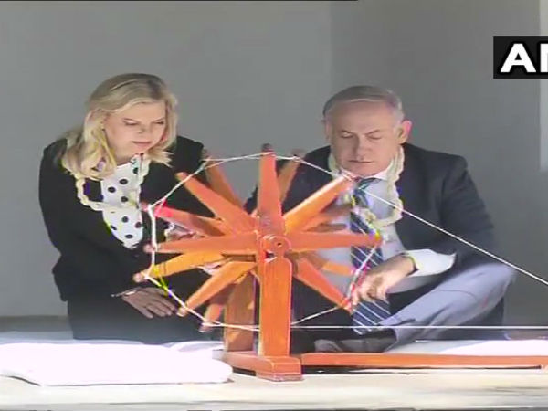PM, Netanyahu wrap up visit to Sabarmati Ashram, head to inaugurate 'iCreate' in Ahmedabad