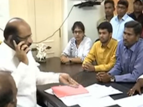 విద్యార్థుల మొర...మంత్రి స్పందన... విద్యార్థుల మొర...మంత్రి స్పందన...