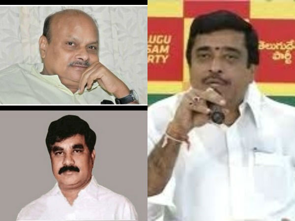 టీడీపీలో పోటీపడుతున్న ముగ్గురు... టీడీపీలో పోటీపడుతున్న ముగ్గురు...