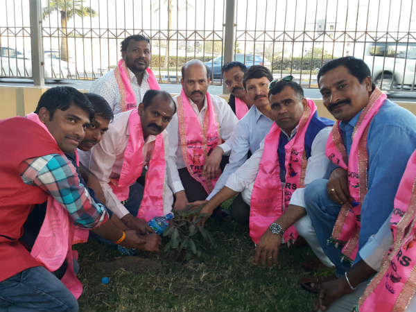 KCR birh day celebrations in Bahrain