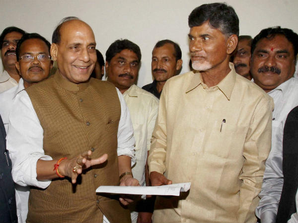 చంద్రబాబుతో మాట్లాడిన రాజ్‌నాథ్