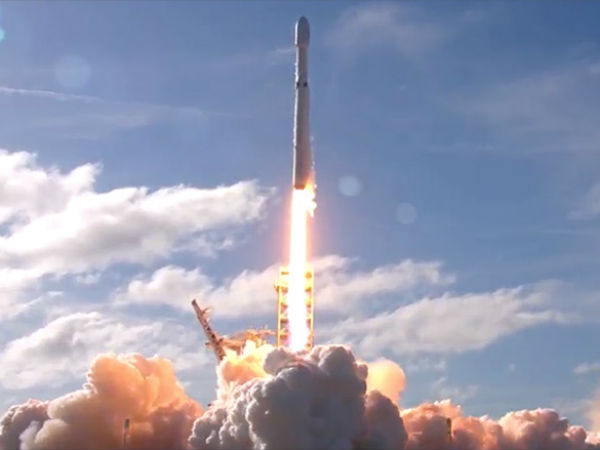 స్పేస్ ఎక్స్ తాజా రాకెట్ ప్రయోగం ఇలా... స్పేస్ ఎక్స్ తాజా రాకెట్ ప్రయోగం ఇలా...