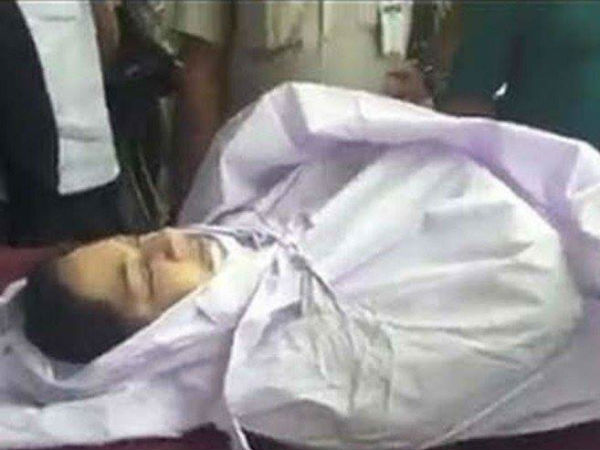 సందర్శనార్థం శ్రీదేవి భౌతికకాయం