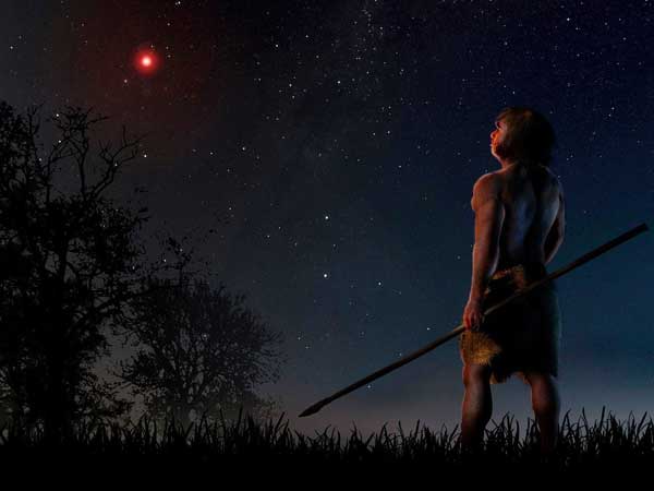 ఏలియన్ నక్షత్రాన్ని వీక్షించిన పూర్వీకులు?